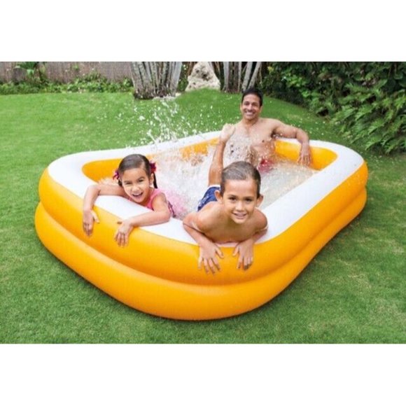 Intex Mandarin Swim Center Family Pool, 90" x 60" x 19", for Ages 3+ - Picture 1 of 1